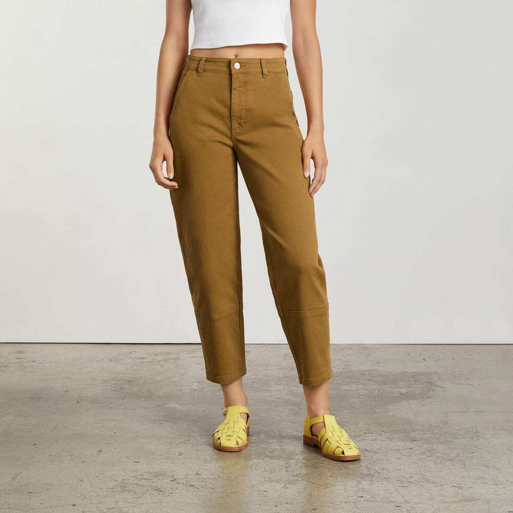 Everlane The Utility Barrel Pant Orange Base - Size 12